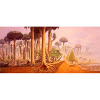 Carboniferous forest (c) John Sibbick